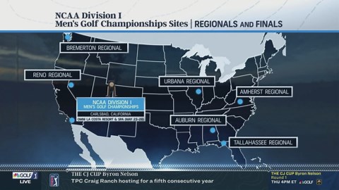 2025 NCAA DI men's golf selection show