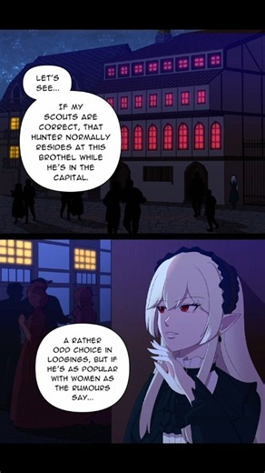 A Nighttime Visitor (Vynx and Monstergirls Comic dub) #art #animation #comics #oc #webtoon