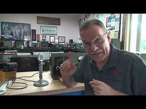 Testing EF Johnson 500 tube Ham Radio transmitter following repair High Power AM Plate Modulation