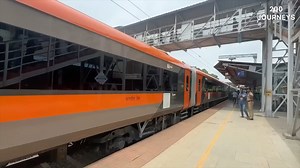 11K views · 227 reactions | PREMIUM ORANGE VANDE BHARAT EXPRESS AC CHAIR CAR FULL Interior TOUR with 25 new FEATURES | 200Journeys | Facebook
