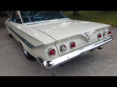 1961 Custom Chevy Impala Walkaround and Startup Video
