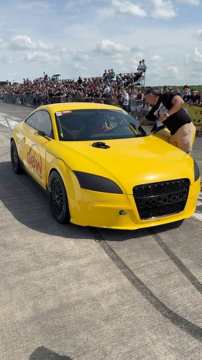1100 hp Audi TT #audi #auditt #racecar #dragracing #loud | Because RaceCar