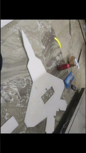 Building F-22 Raptor Plane using Depron Sheet #plane #airplane #airplanes #craft #craftidea