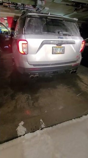 2020 Ford Explorer ST with the MBRP Cat Back Exhaust