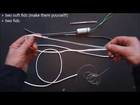 DIY Dyneema continuous uncovered loops