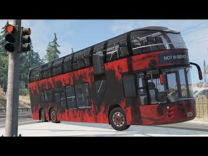 Double Decker Bus Accidents & Crashes | BeamNG.Drive