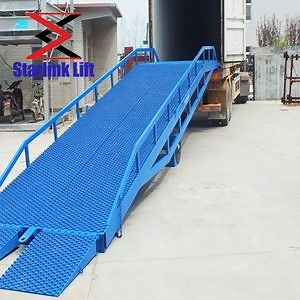 [Hot Item] CE Certification Forklift Ramp Dock Leveler Use Mobile Yard Ramp