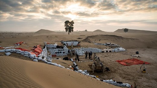 Hidden city built 5,000 years ago by lost advanced civilization discovered underneath vast desert