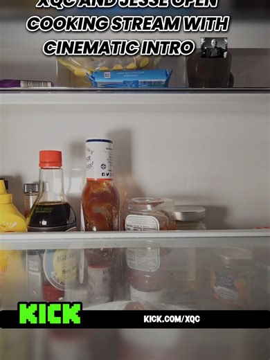 xQc and Jesse Open Cooking Stream with Cinematic Intro 🤯#xqc #cooking #chef