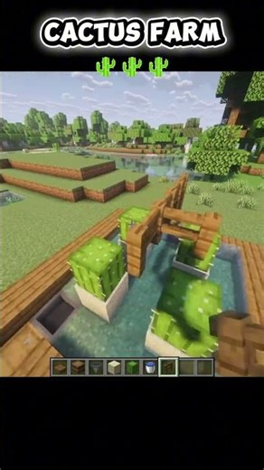 Minecraft Auto Cactus Farm 🌵🌵🌵