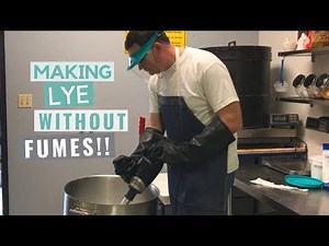 How to Mix Lye With NO Fumes - Cold Process Soap Making Tip