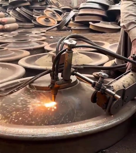 Recycling Old Train Wheels: A Creative DIY Project