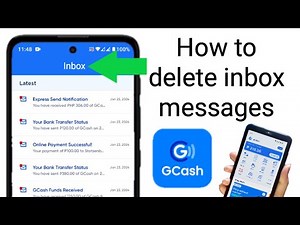 How to delete inbox messages in GCash