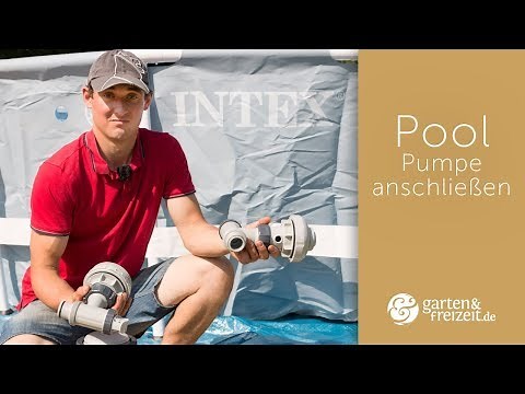 ▶ Pool Pumpe anschließen | Garten-und-Freizeit.de
