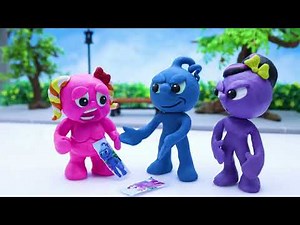 Tiny Best Friendship | Funny Moments | Clay Mixer Channel