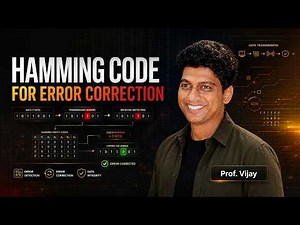 Hamming Code Explained - Error Detection & Correction #computernetworks #errorcorrection #code