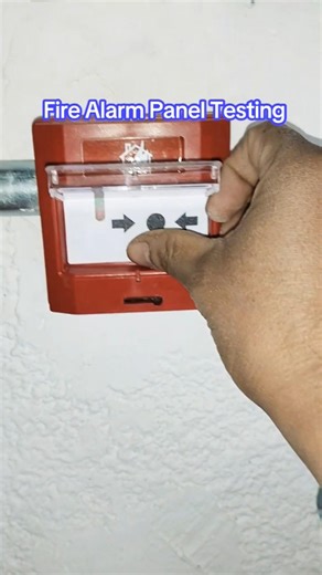 Manual Call Point Reset 04 #fire #firetime #firesafety #alarm