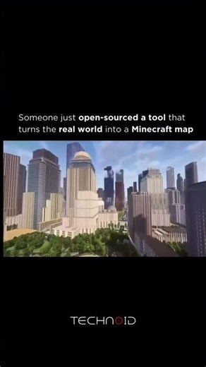 This Tool Turns Real Cities Into Minecraft Worlds 😳 | OpenStreetMap + AI Explained