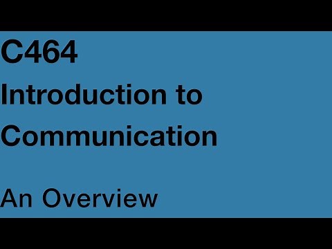 WGU - C464 Introduction to Communication | Passed!!!