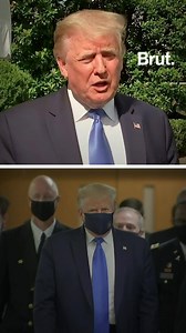 633K views · 2.5K reactions | Donald Trump and face masks: it's complicated. | Brut | Facebook