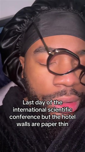 Some academics aren’t done presenting the research they have after the conference #conference #academia #presentation #phdlife