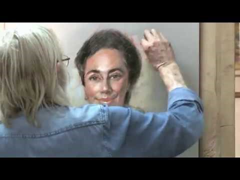 Live Pastel Portrait Demonstration in London UK by Rob Wareing