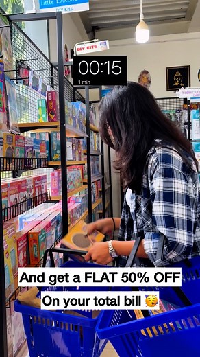 Itsy Bitsy - Art & Craft Retail Chain on Instagram: "⏱️ 1 Minute Challenge just got an UPGRADE! 🎉 One basket too less? We heard you 👀 Introducing 1 Minute Challenge PRO – where you can grab unlimited baskets and still get FLAT 50% OFF on everything you can shop in just 1 minute! 🛒🔥 📅 Date: 30th August 🕛 Time: 12 PM – 1 PM 📍 At ALL Itsy Bitsy Stores Are you ready to go PRO? 😉 Tag your shopping buddy & come prepared to run, grab, and 