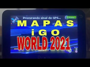 Atualização IGO AMIGO IGO PRIMO GPS IGO 2022(WinCe)igo maps around the world #world #gps #radar