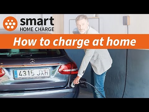 How to charge an electric car at home - simple tutorial