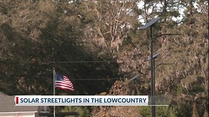 First solar streetlights installed in Ridgeland neighborhood