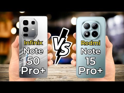 Redmi Note 15 Pro+ Vs Infinix Note 50 Pro+ 🔥 Full Specs Comparison
