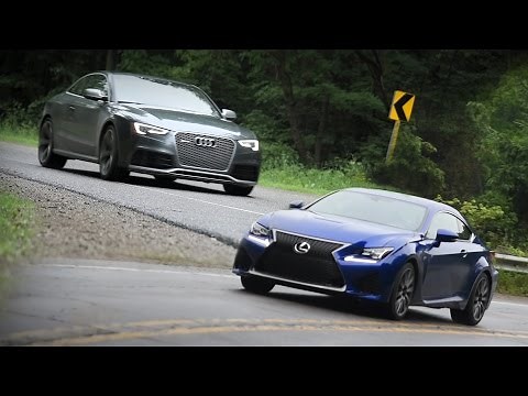 2015 Lexus RC F vs. 2015 Audi RS 5