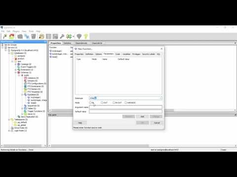 Tutorial 43 - Creating Functions using PgAdmin