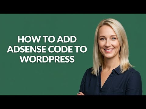 HOW TO ADD ADSENSE CODE TO WORDPRESS - Julia'sTutorials