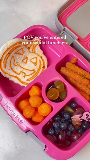 My attempt at a gourmet school lunch for my preschooler 😅 Thanks @Catherine Benson for the inspiration 🩷 #asmr #schoollunch #bento #packinglunch #momlife #kidslunchideas #easylunchideas #schoollunch #organizedhome Video description: mom packing school lunch for child; fridge organization; pantry organization; kitchen organization; bento box lunch ideas.