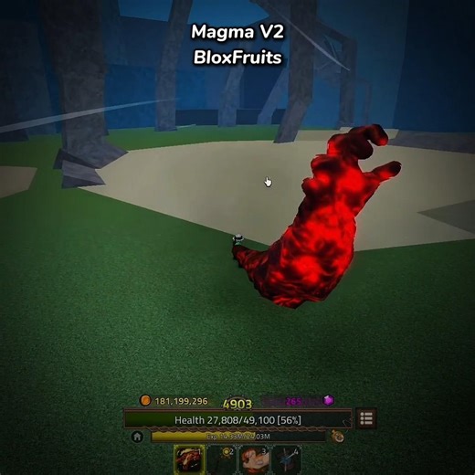 BloxFruits VS King Legacy • Magma V2 #roblox #bloxfruits #kinglegacy