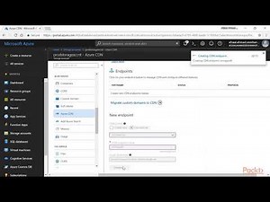 Mind Luster - Learn Learn Azure Storage SDK Integrating Azure Storage Account with Azure CDN|packtpub com