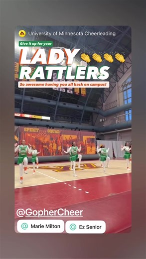 Gopher Cheer & St. Paul Lady Rattlers Highlights