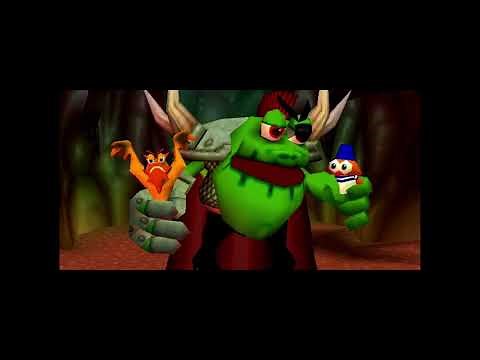 Croc 2 - All Boss Levels (Gameplay/Walkthrough)