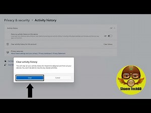 How to Clear Activity History on Windows 11