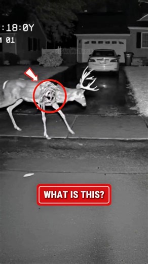 Camera Captures Strange-Looking Deer…