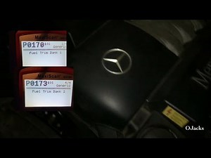 Fix for Code PO170 and PO173 on CLK320 Mercedes