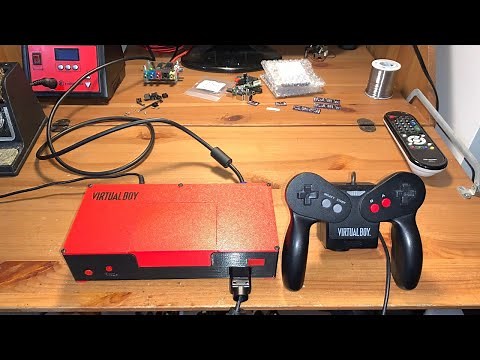 Virtual Boy Consolizer Install! Connect the Virtual Boy to a modern display with the Virtual Tap