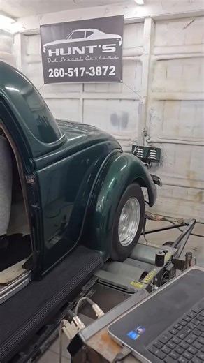 We ran a 327 sbc swapped '32 Ford coupe on the dyno! It made great power!! Wanna run yours next?? Call us at (260)517-3872 #huntsoldschoolcustoms #hosc #DynoTuning | Hunt's Old School Customs LLC