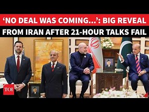 ‘TEHRAN KILLED VANCE’S DEMANDS...’: Biggest Reveal From Marathon Iran-US Negotiations | WATCH
