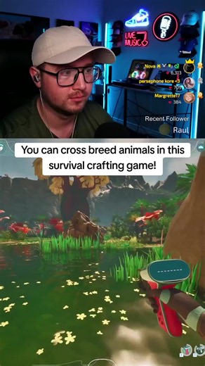 NEW Survival Crafting, Base building game lets you interact with plants and wildlife on an alien planet!! Game is called Honeycomb: The World Beyond! #cozygames #indiegames #newgames #survivalgame #steamgames