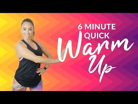 6 Minute Warm Up Routine BEFORE Your Cardio Workout | Avoid Injury!