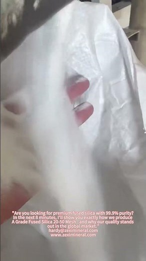 A Grade Fused Silica 20-50 Mesh | Factory Tour & Production Process | 99.9% SiO2 Purity