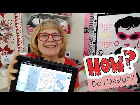 How to design a Quilt? Let me show you my quilt design tool