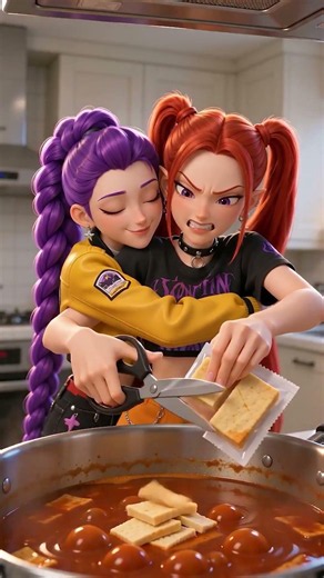 The Hug That Saved Dinner! 😂 Watch Mira's Stealthy Cooking Fix!
